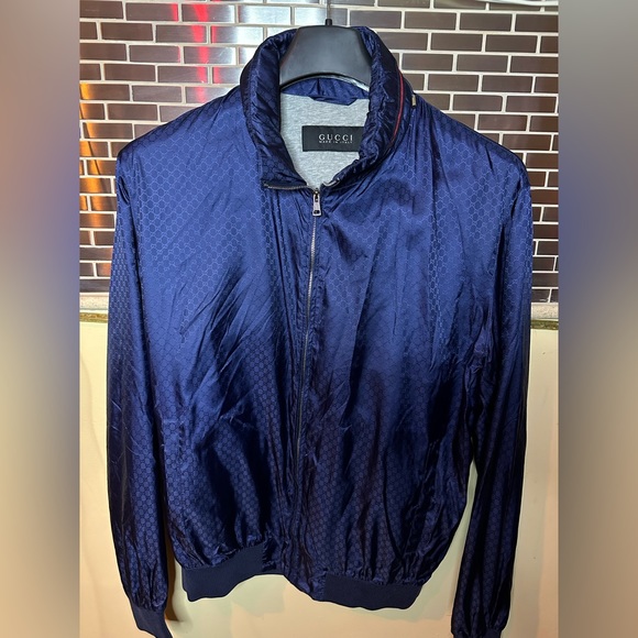 COPY - Men’s micro Guccissima windbreaker Jacket size X-Large/54 - Picture 8 of 17